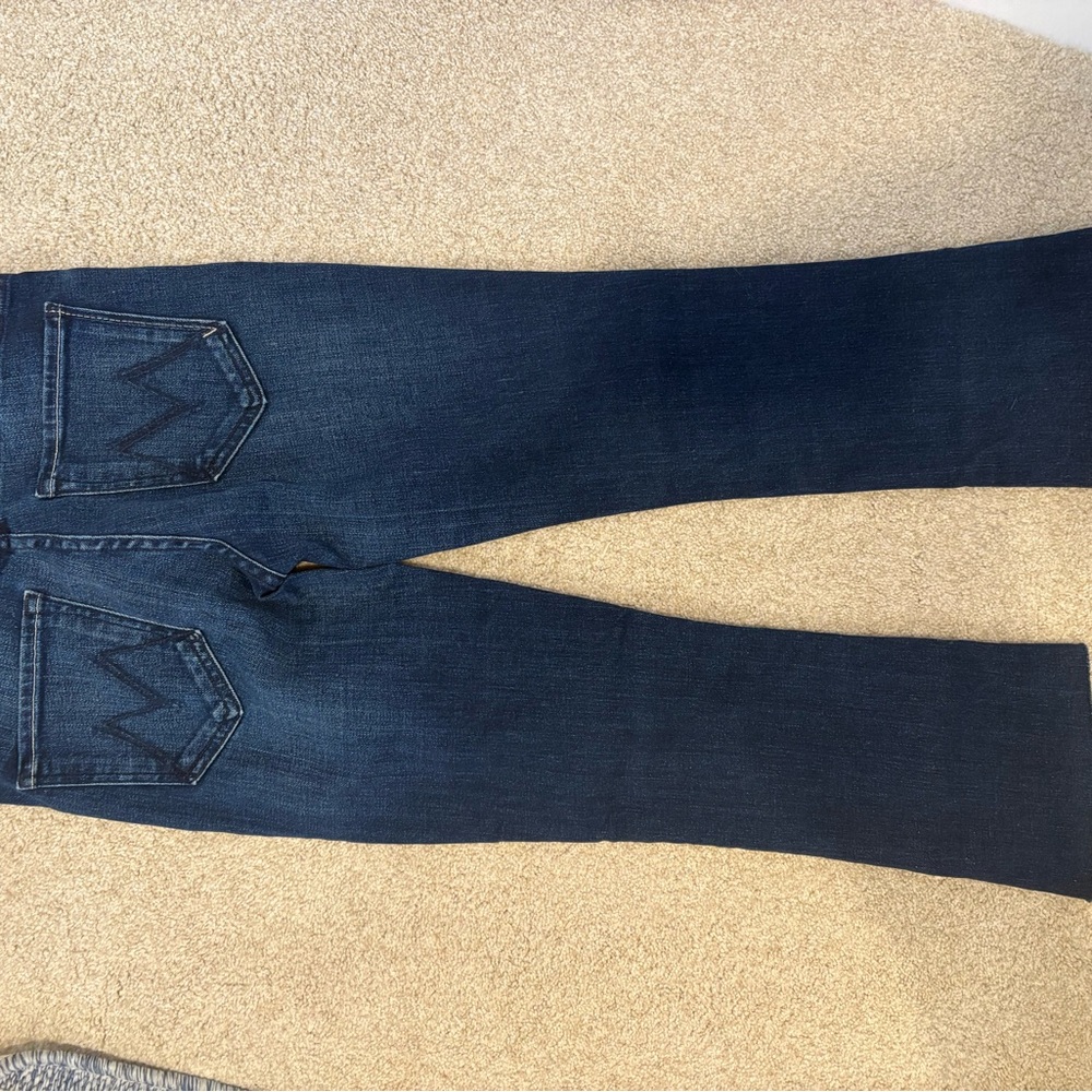 NWOT Mother denim, insider crop fray style in color “sake to me.” Size 26. - Picture 7 of 8